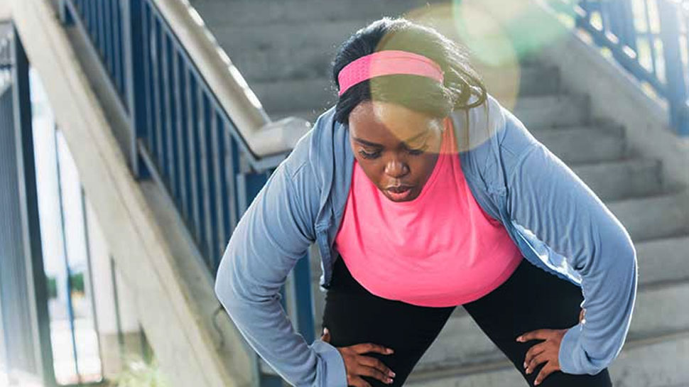 Breathing Problem while Climbing Stairs You should take care of few