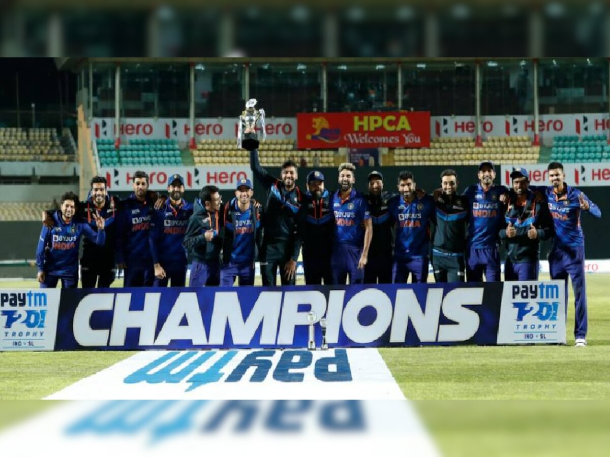 IND Vs SL T20 : न्यूजीलैंड-वेस्टइंडीज के बाद टीम इंडिया का तीसरा क्लीन स्वीप, श्रीलंका से सीरीज जीती 