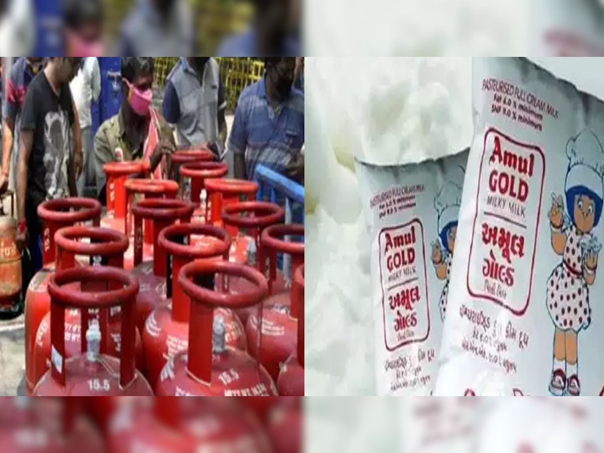 LPG Cylinder Price: महीने के पहले दिन लोगों को लगा बड़ा झटका, दूध के साथ बढ़े गैस सिलेंडर के दाम