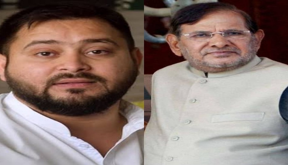 Tejashwi meet with sharad yadav between bihar budget session in Delhi |  बिहार में बजट सत्र के बीच अचानक तेजस्वी ने शरद यादव से की मुलाकात, जानें  क्या हुई बात | Hindi