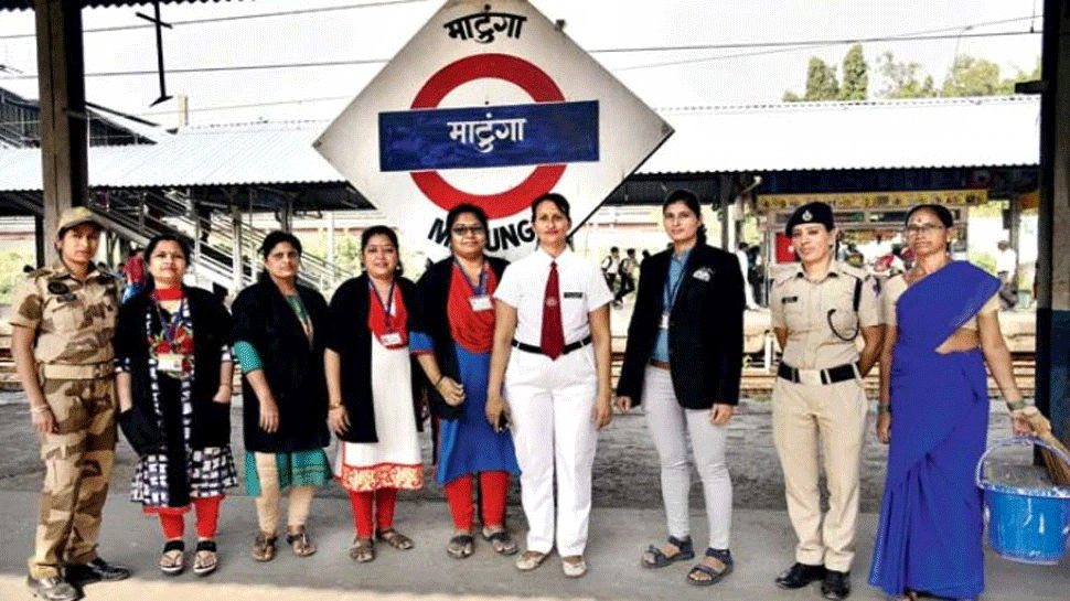 operation of matunga railway station solely on the basis of women said ...