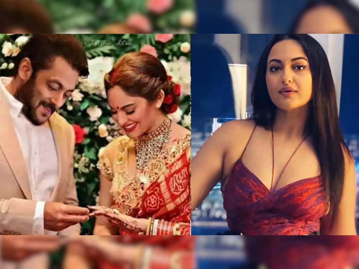 Sonakshi Sinha Breaks Silence On Her Viral Wedding Photo With Salman Khan सलमान खान संग शादी