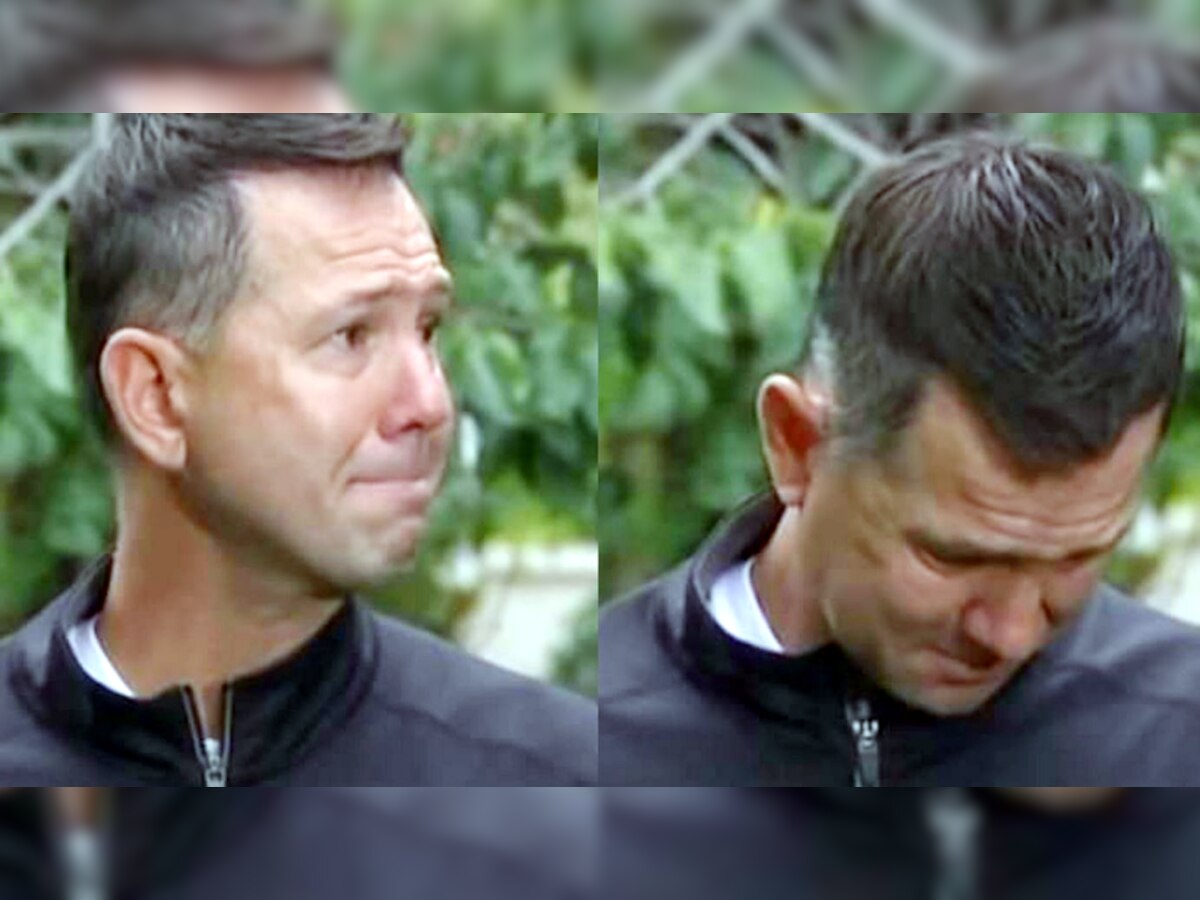 Ricky Ponting Crying