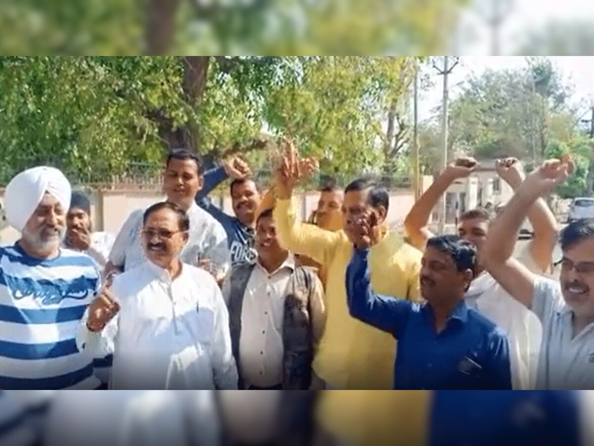 Election result: चार राज्यों में भाजपा की बढ़त पर अलवर में ढोल-नगाड़ों पर झूमें कार्यकर्ता