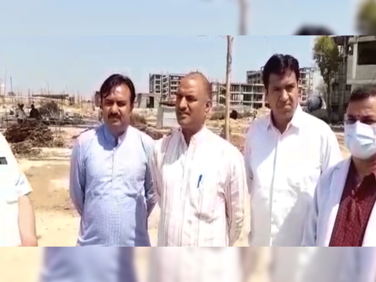 सांसद सीपी जोशी ने किया निरीक्षण.