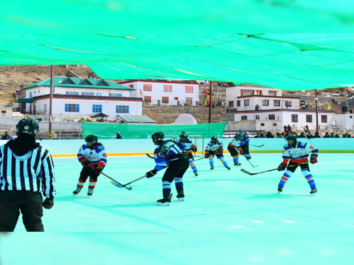 11th National Ice Hockey Championship 2022 का शुभारंभ, यह 5 टीमें ले रही हैं हिस्सा