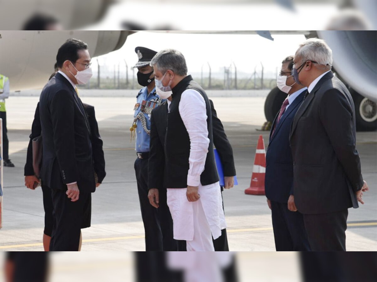 जापानी प्रधानमंत्री 2 दिवसीय दौरे पर दिल्ली पहुंचे, पीएम मोदी के साथ करेंगे द्विपक्षीय वार्ता