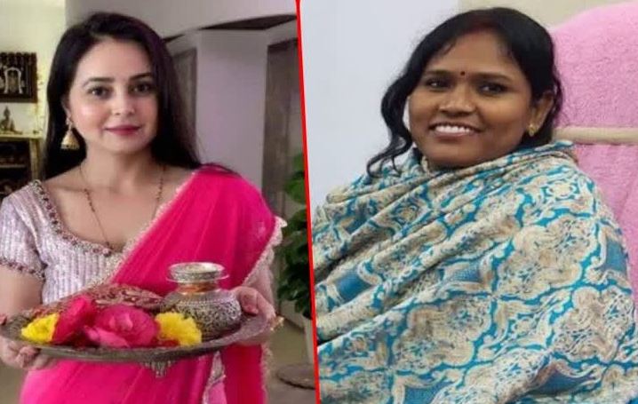 manjhi daughter in law deepa manjhi threatens to lalu daughter rohani  acharya munh noch lenge|टूटी मर्यादा, मांझी की बहू ने लालू के बेटी को कहा  -मुंह नोंच लेंगे| Hindi News, Bihar