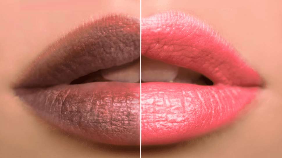 How To Make Dark Lips Pink and Beautiful Scrubbing Aloe Vera and Honey