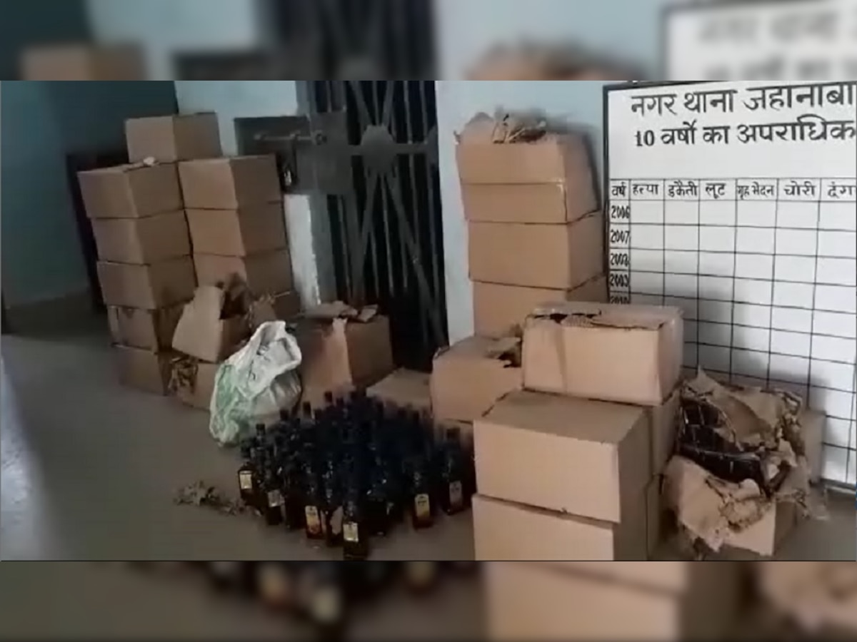 जहानाबाद पुलिस को मिली बड़ी कामयाबी, ट्रक के तहखाने से मिले लाखों रुपये के शराब, ड्राइवर गिरफ्तार