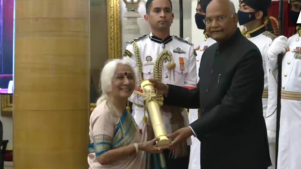 Padma Awards 2022 Padma Award Ceremony Organized At Rashtrapati Bhavan ...