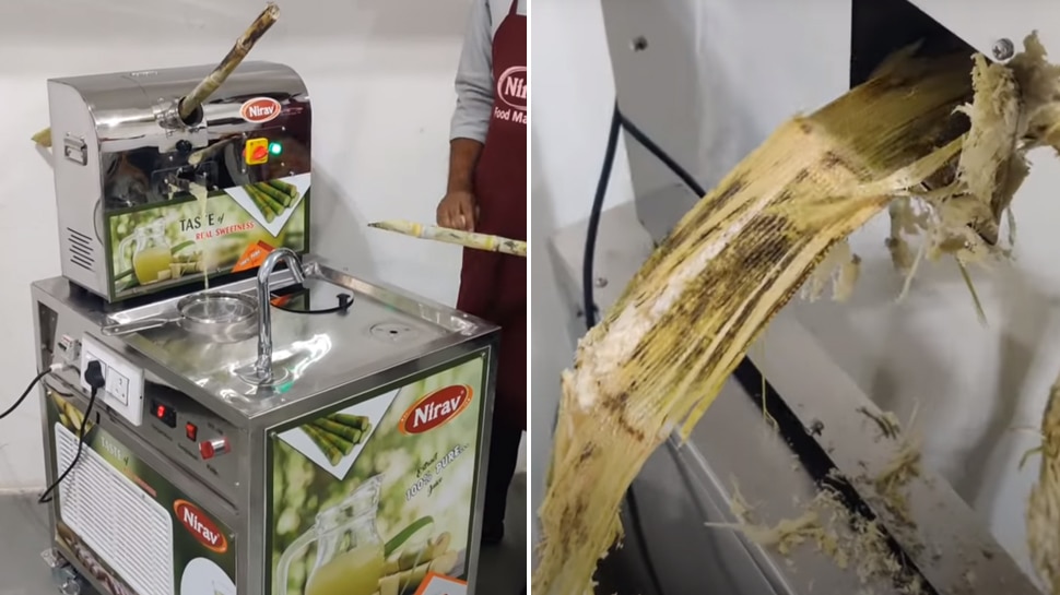 Desi Jugaad Sugarcane juice will start coming out without any effort