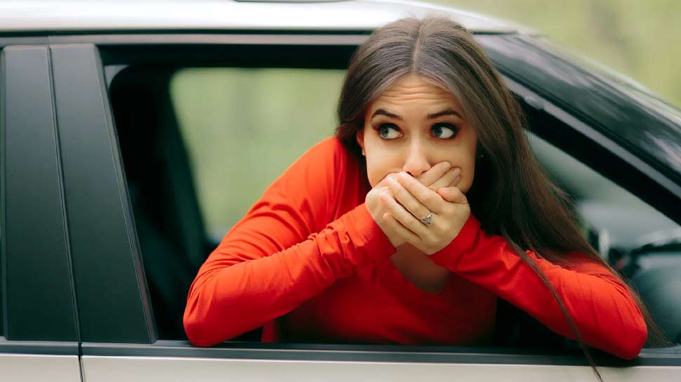 Vomiting problem During Travel Motion Sickness Keep Lemon Fruit Juice Garlic Peppermint with you