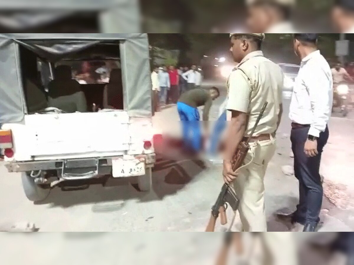 धौलपुर के राजाखेड़ा में भयानक हादसा, युवक के सिर के ऊपर से निकल गया तेज रफ्तार वाहन, मौत