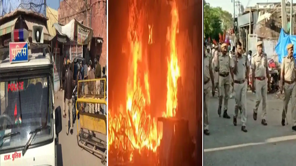नवसंवत्सर की रैली में पथराव, आग की लपटों से जल उठा राजस्थान का करौली शहर;  कर्फ्यू लगा-इंटरनेट बंद – भारतीयदूत