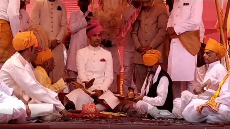 Vanshvardhan Singh became thetwenty six Maharaja of Bundi princely