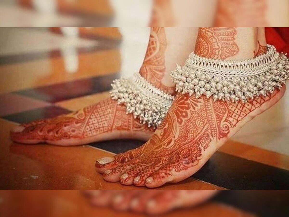 Silver anklets Why Indian Women Wear Payal for Health Benefits Energy