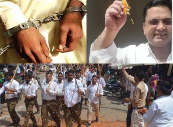 मौलवी गिरफ्तार, उस डॉक्टर को दी थी मारने की धमकी, जिसने फूल बरसाए थे आरएसएस सदस्यों पर
