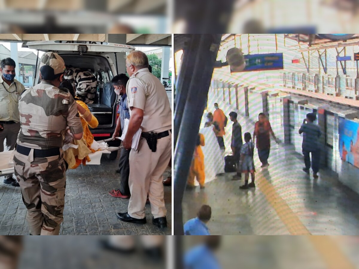 मेट्रो स्टेशन पर महिला को अचानक हुआ लेबर पेन, मदद के लिए यूं आगे आई CISF