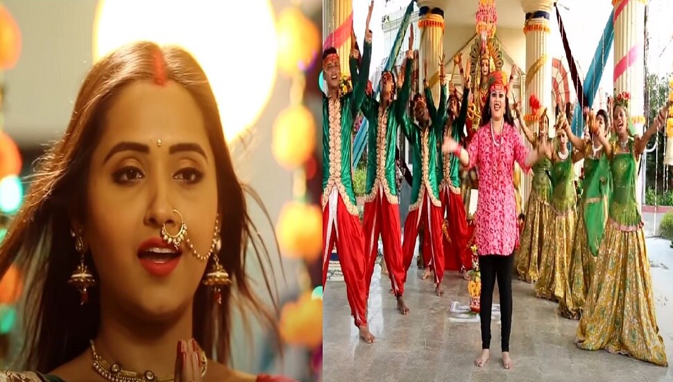 Debee Geet Kajal Raghwani Anu Dubey Bhojpuri Devi Geet Start the morning on the ...