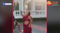 Video Viral: सनी लियोनी ने पति संग लाल साड़ी में खेला बास्केट बॉल, वीडियो हो रहा वायरल