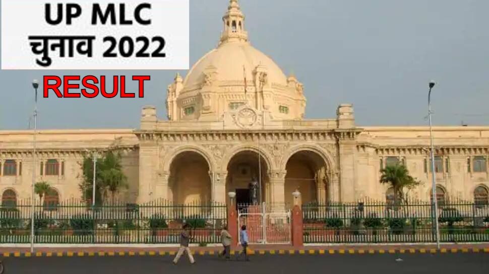 UP MLC Chunav Result 2022 LIVE Check Winner List All Seats District wise Vidhan Parishad