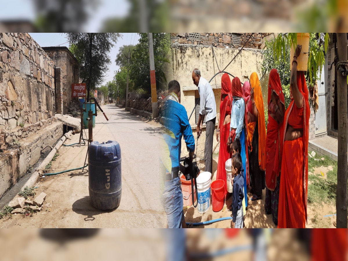 राजस्थान के 10 आपदा प्रभावित जिलों में पानी का संकट, 64 तहसीलों में मचा त्राहिमाम 