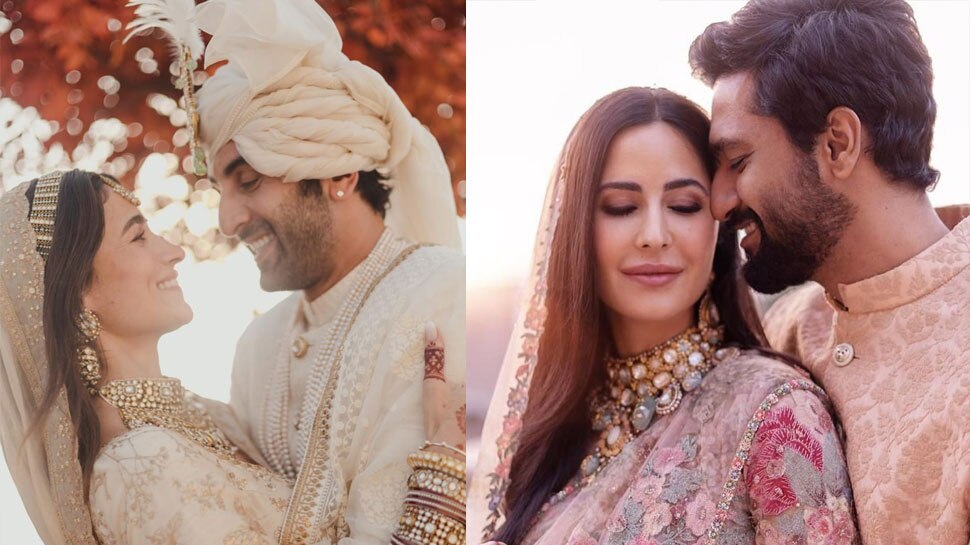 Alia-Ranbir Or Katrina-Vicky Whose Wedding Look Is More Beautiful, See ...