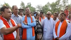 निरसा में खदान धंसने वाले स्थल पर पहुंचे भाजपा प्रदेश अध्यक्ष, सीबीआई जांच की मांग