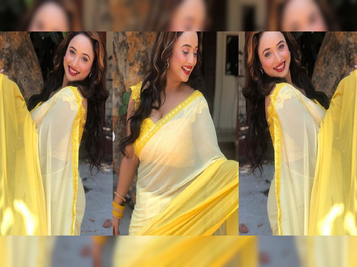 Rani Chatterjee: एक्ट्रेस रानी चटर्जी ने साड़ी पहनकर बिखेरा अपना जलवा, स्माइल ने फैंस को बनाया दिवाना 