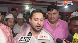 Jitanram Manjhi की Iftar Party में शामिल हुए Tejashwi Yadav, सुनिए Loudspeaker विवाद पर क्या बोले ?