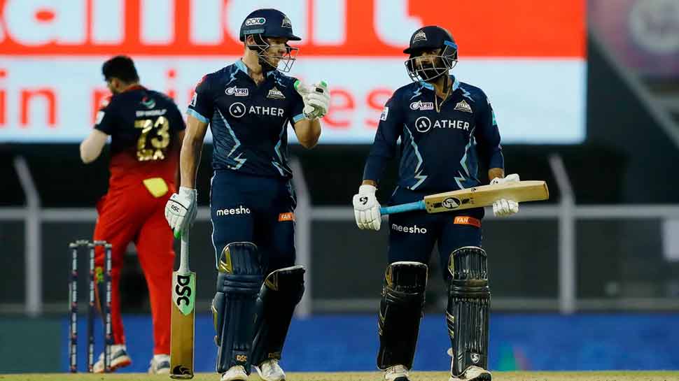 RCB vs GT: तेवतिया-मिलर ने फिर दिखाए अपने तेवर, बैंगलोर को 6 विकेट से रौंदा