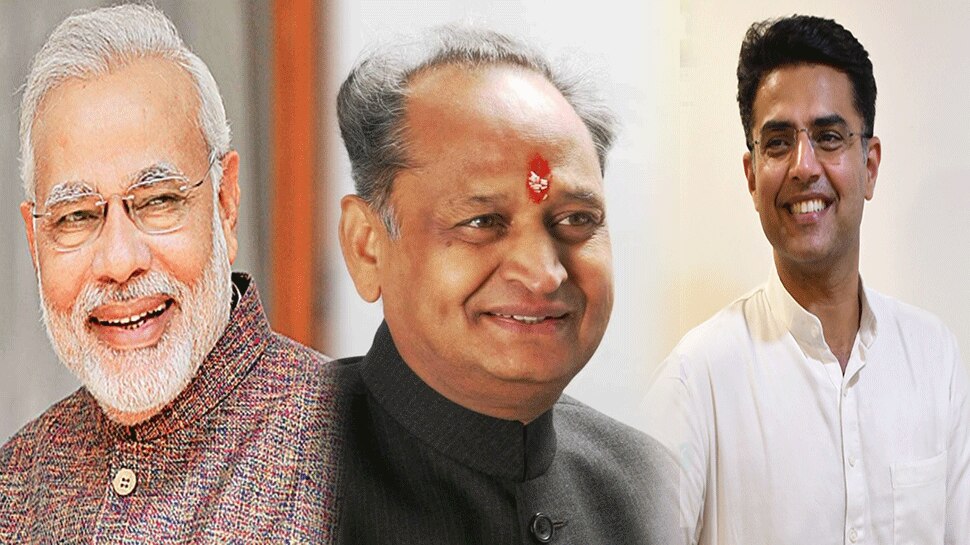 rajasthan CM Ashok Gehlot 71st birthday today PM narendra Modi Sachin