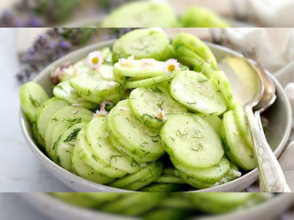 Health Benefits of Eating Cucumber low in calories contain good amount