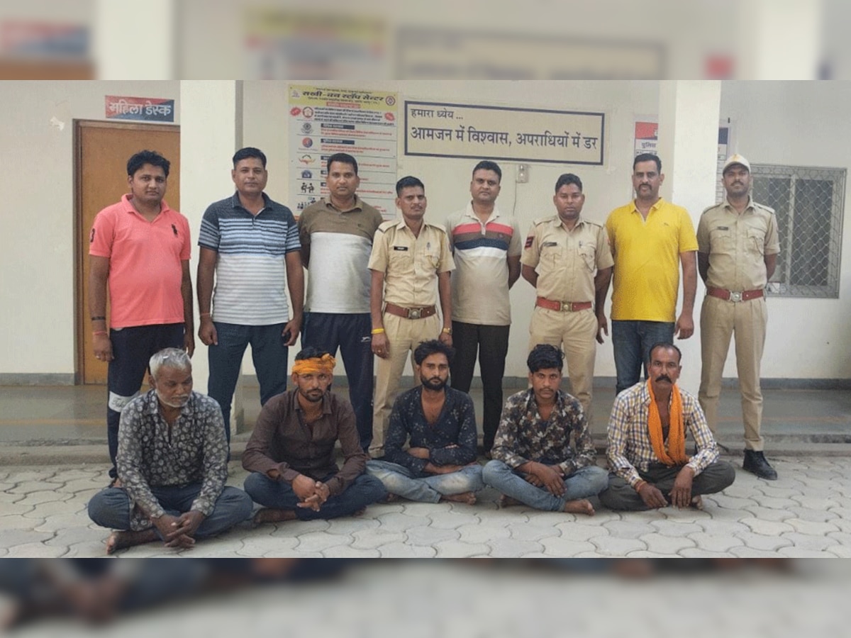 उदयपुर में टीड़ी थाना पुलिस की बड़ी कार्रवाई, 20 गोवंश कराए मुक्त