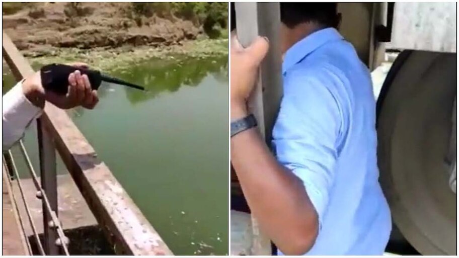 नदी के पुल पर रुक गई थी ट्रेन, लोको पायलट ने जान पर खेलकर किया ये काम; देखें वीडियो   