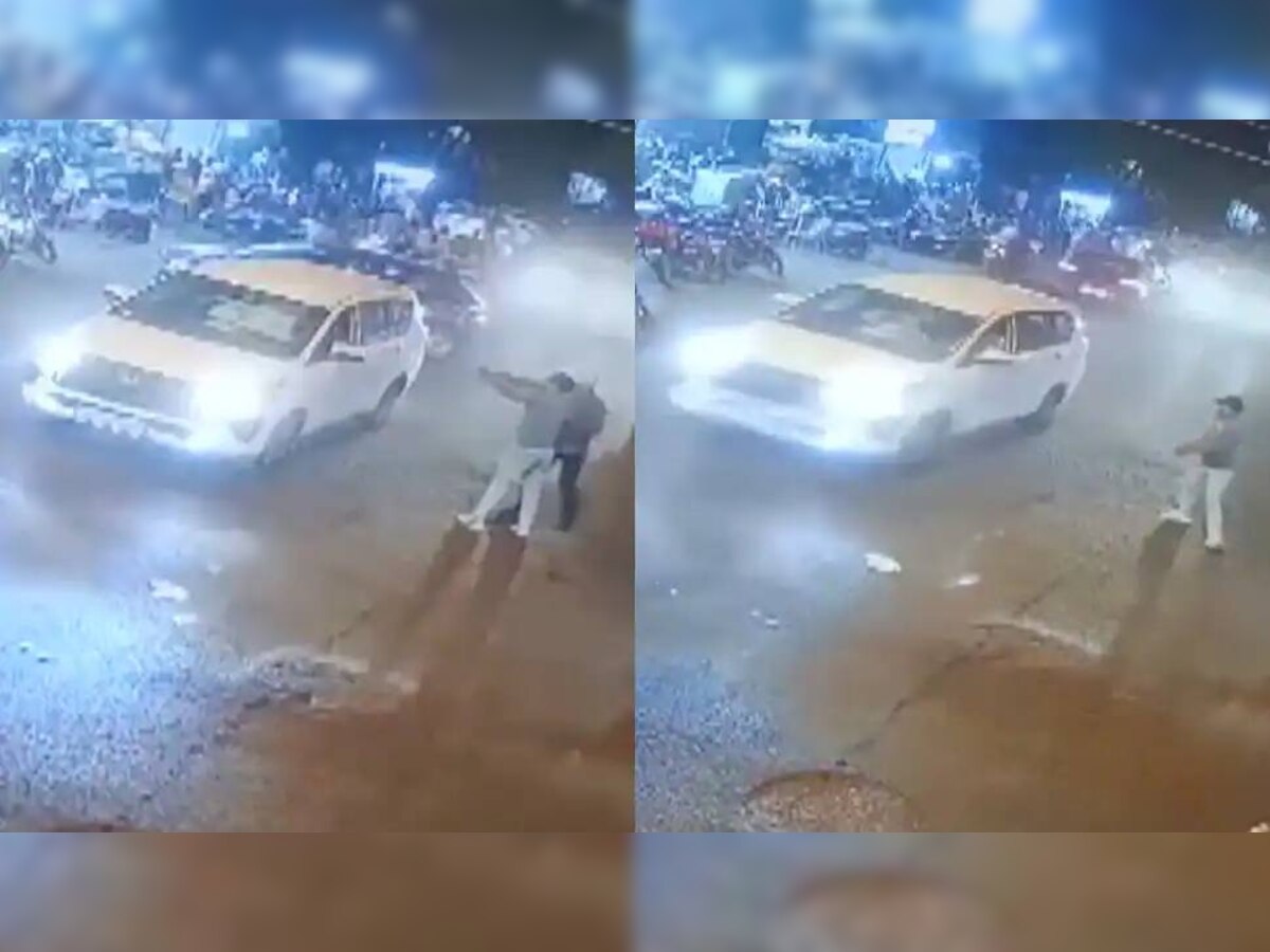 सुभाष नगर में कार पर ताबड़तोड़ फायरिंग में दो घायल, देखें इस हमले का वीडियो 