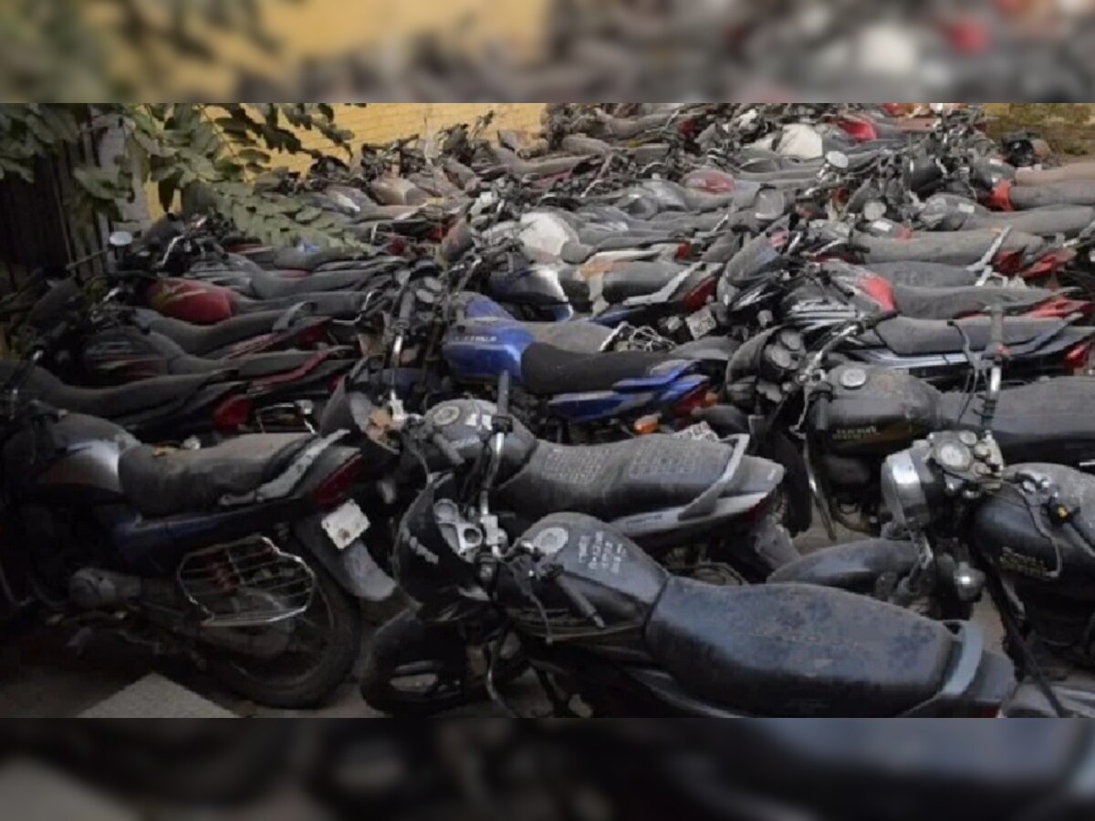 Bhopal Police big action loud noise silencer bike Challan 280 bikes