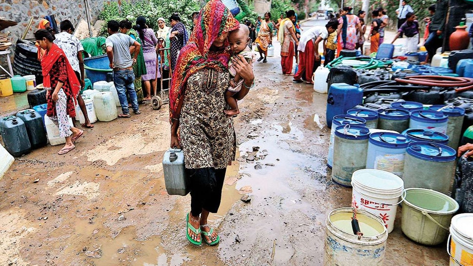 Delhi Water Crisis: Severe Water Crisis Started In Delhi As The Heat ...