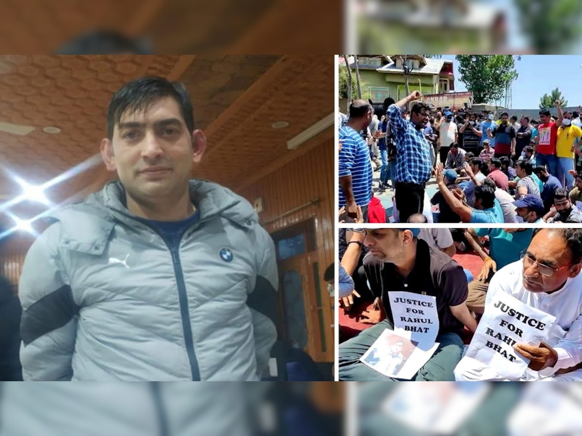 Rahul Bhatt Murder: आतंक के खिलाफ कश्मीरी पंडित चाहते हैं खुद की बटालियन, केंद्र से मांग रहे हथियार