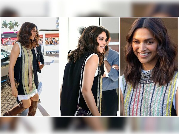 Photo: शॉर्ट शिमरी ड्रेस में बेहद खूबसूरत दिखीं दीपिका, Cannes 2022 से सामने आईं एक्ट्रेस की तस्वीरें