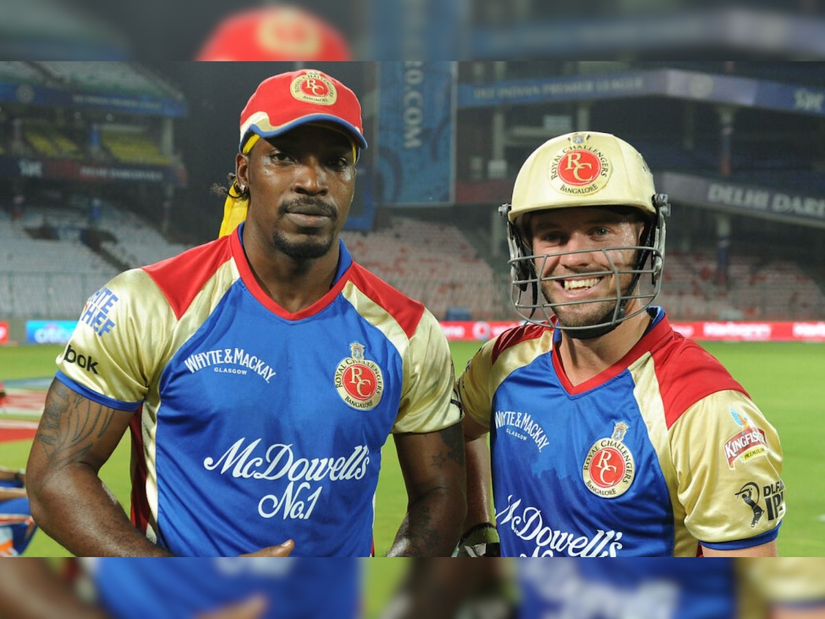 IPL में RCB ने उठाया बड़ा कदम, डिविलियर्स और गेल को हॉल ऑफ फेम में किया शामिल