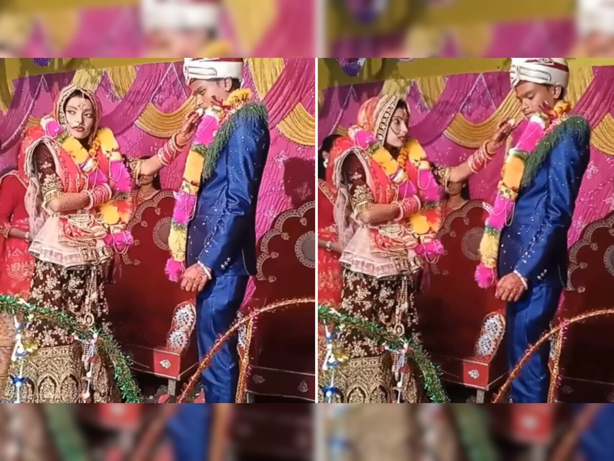 Wedding Video: दूल्हे ने नहीं खाई मिठाई तो दुल्हन ने लिया बदला, Video देख मेहमानों का खुला रह गया मुंह