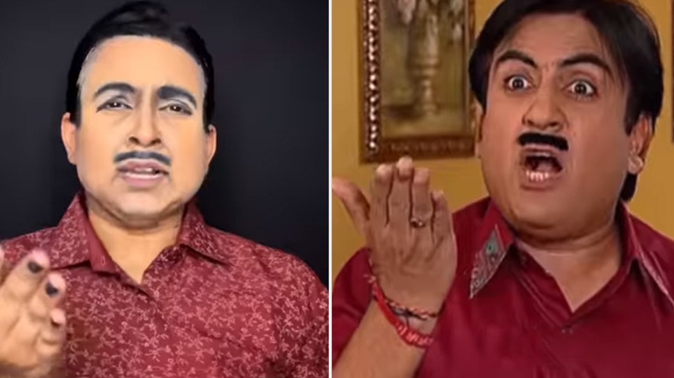 मेकअप करके 'जेठालाल' बन गई ये लड़की, लोगों को पहचानने में हो रही मुश्किल; क्या आप बता सकते हैं सच?