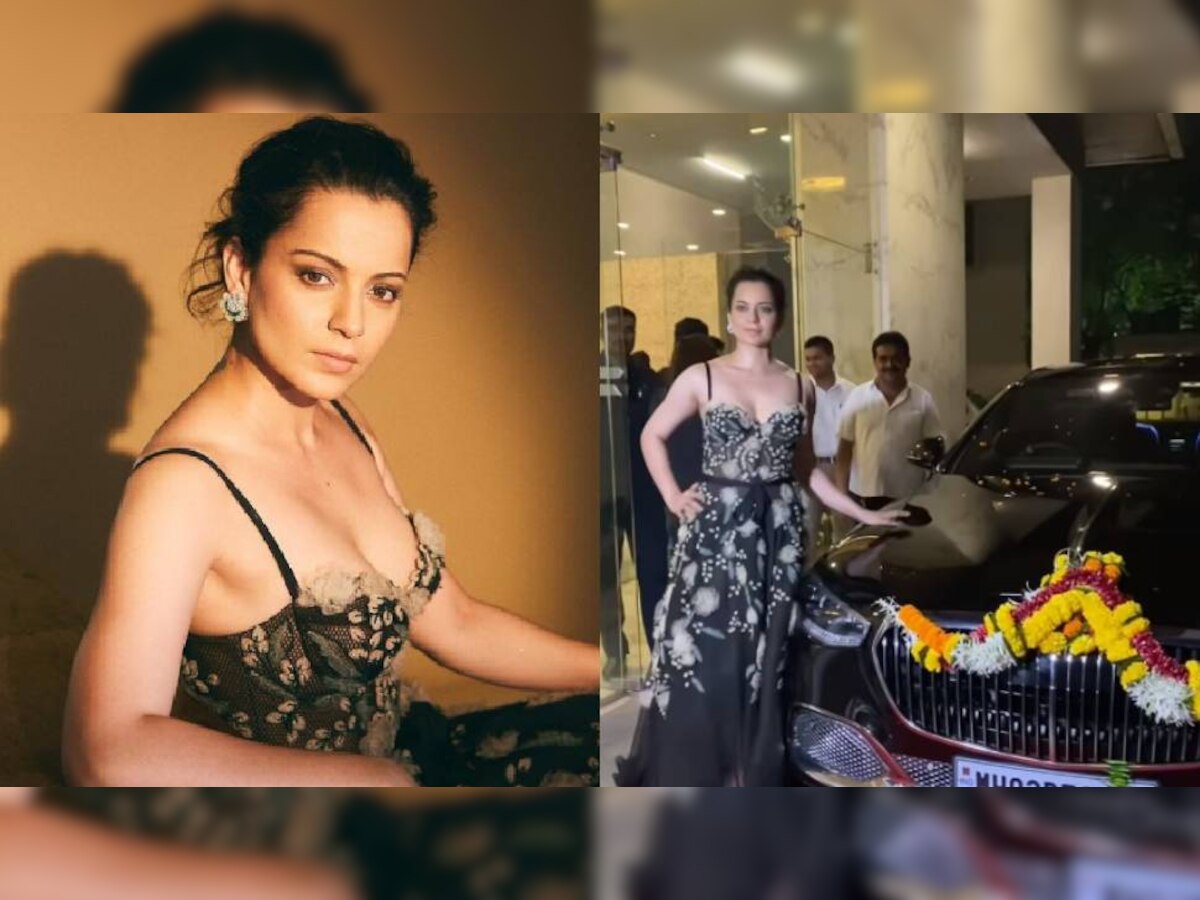 'धाकड़' की रिलीज से पहले कंगना रनौत की नई कार की फोटो वायरल, देश में बनीं पहली खरीदार 