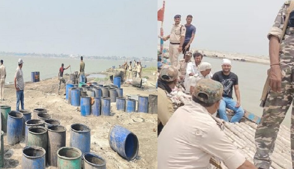 Bihar Excise department team bulldozers 32 illegal liquor kilns on the  banks of Ganga| Bihar: उत्पाद विभाग टीम ने गंगा किनारे 32 शराब भट्ठियों पर  चलाया बुलडोजर, अधिकारी बोले- आगे भी ...