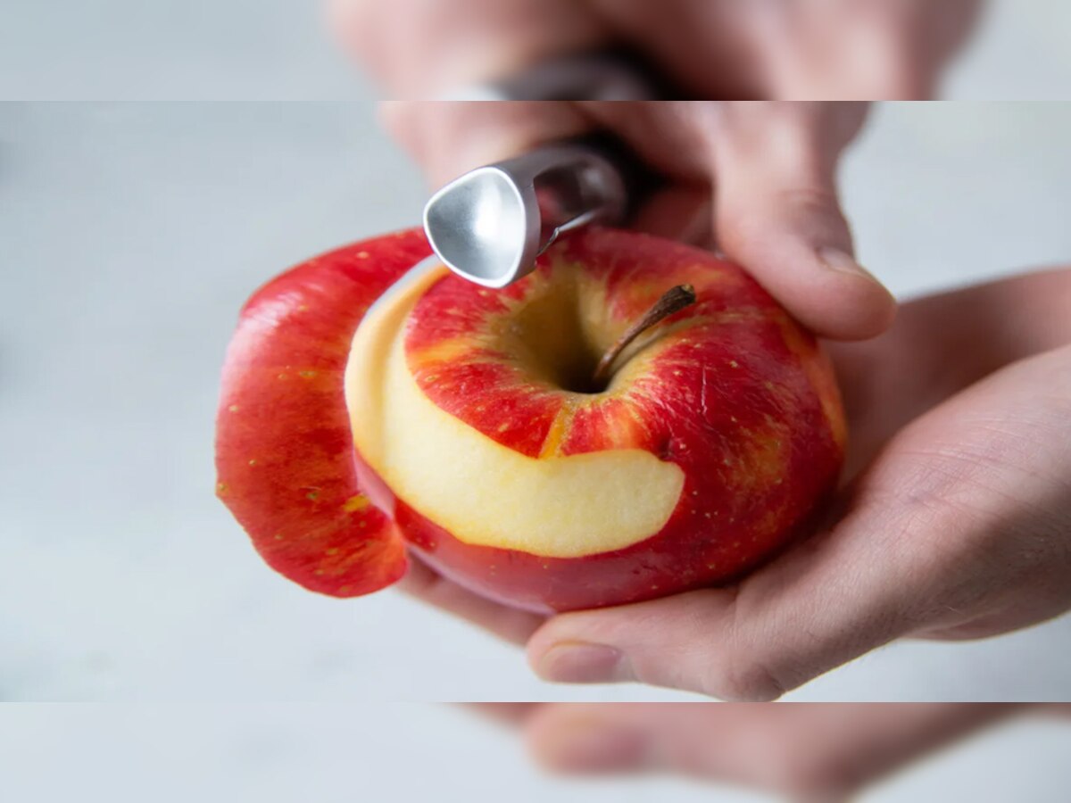 Apple Peel Benefits Weight Loss Breathing Problem Vitamins Fiber Cancer Healthy Fruits Apple