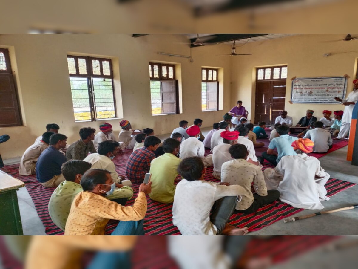 चौहटन ब्लॉक में मिशन सुरक्षा चक्र एवं कोरोना जागरूकता और टीकाकरण अभियान कार्यक्रम का आयोजन