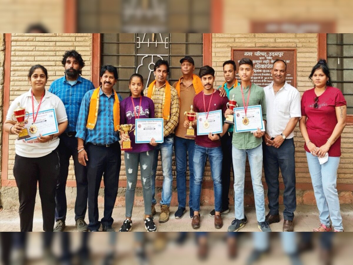 जिला पावर लिफ्टिंग संघ उदयपुर की ओर से प्रतियोगिता का आयोजन, विजेता खिलाड़ियों को किया गया पुरस्कृत