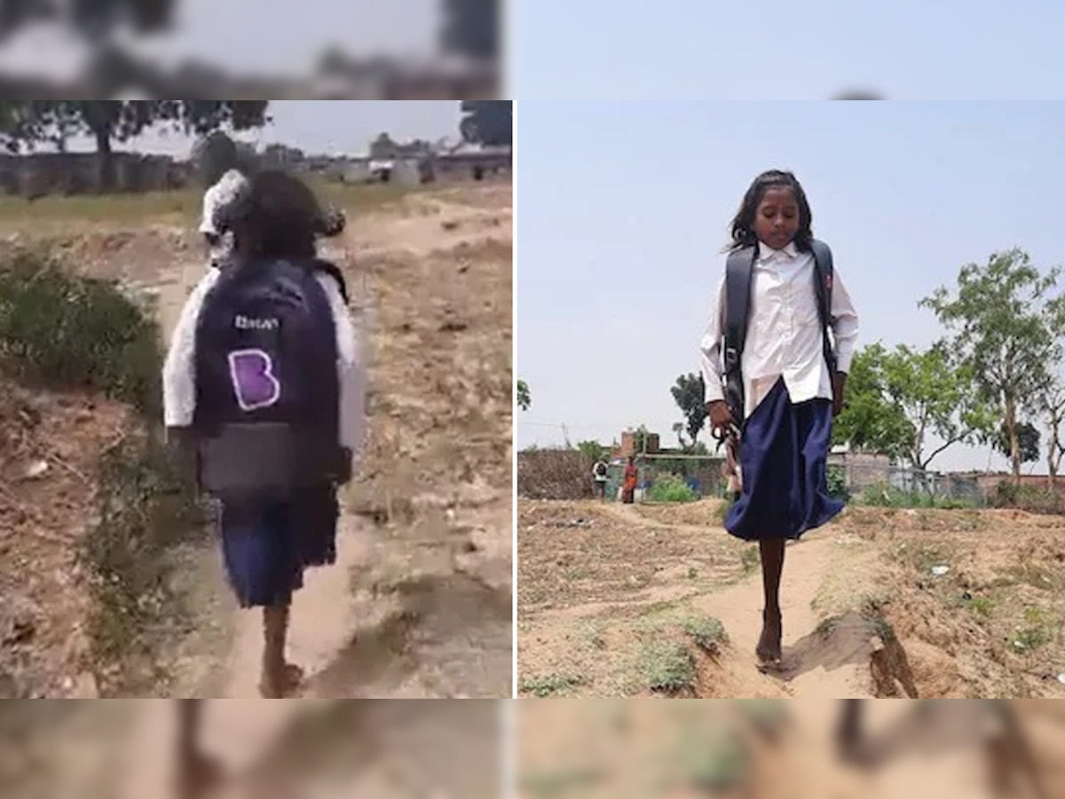 एक पैर से पैदल स्कूल जाती है ये बच्ची, देखते ही पसीजा सोनू सूद का दिल; किया कुछ ऐसा